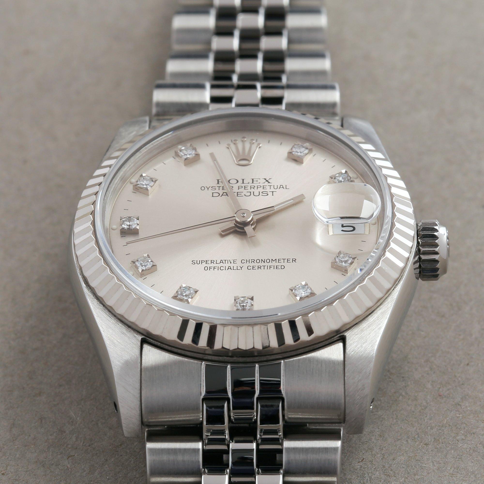 Rolex Datejust 31 68274 Ladies Stainless Steel Watch 2