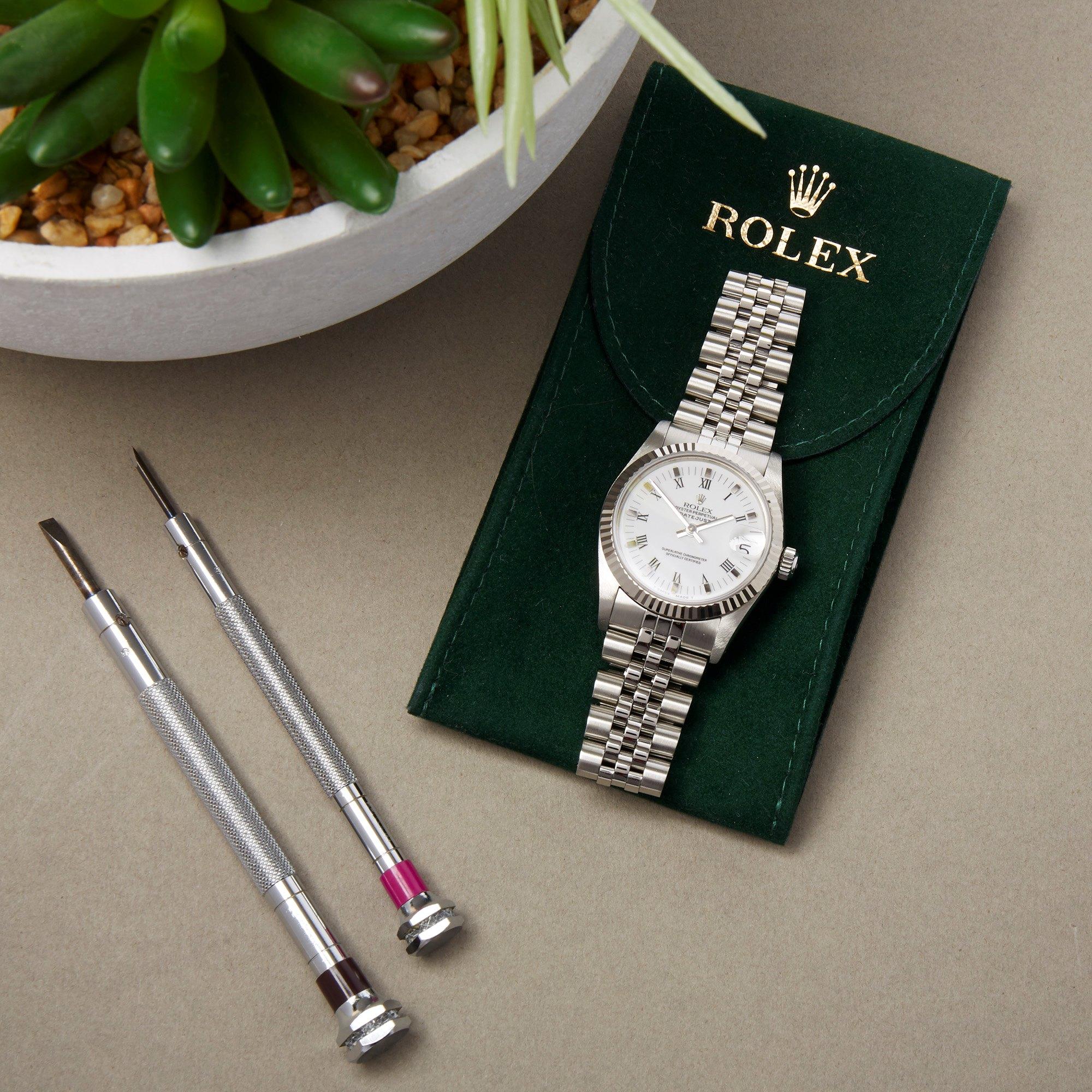 Rolex Datejust 31 68274 Ladies Stainless Steel and White Gold Watch 5