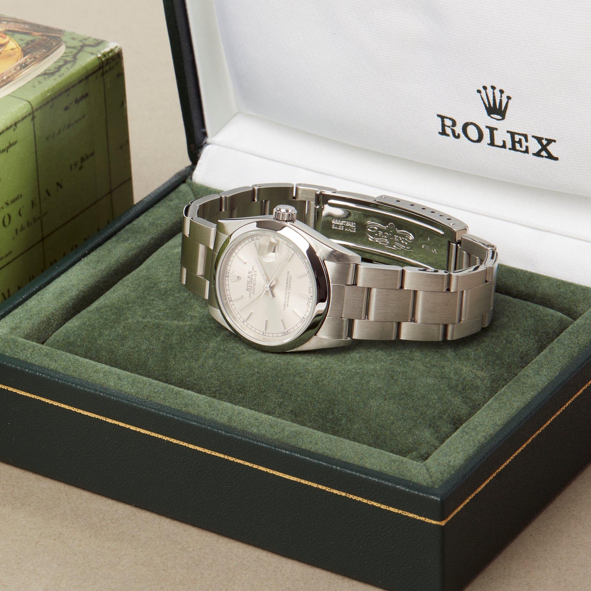 Rolex Datejust 31 78240 Ladies Stainless Steel Watch 6