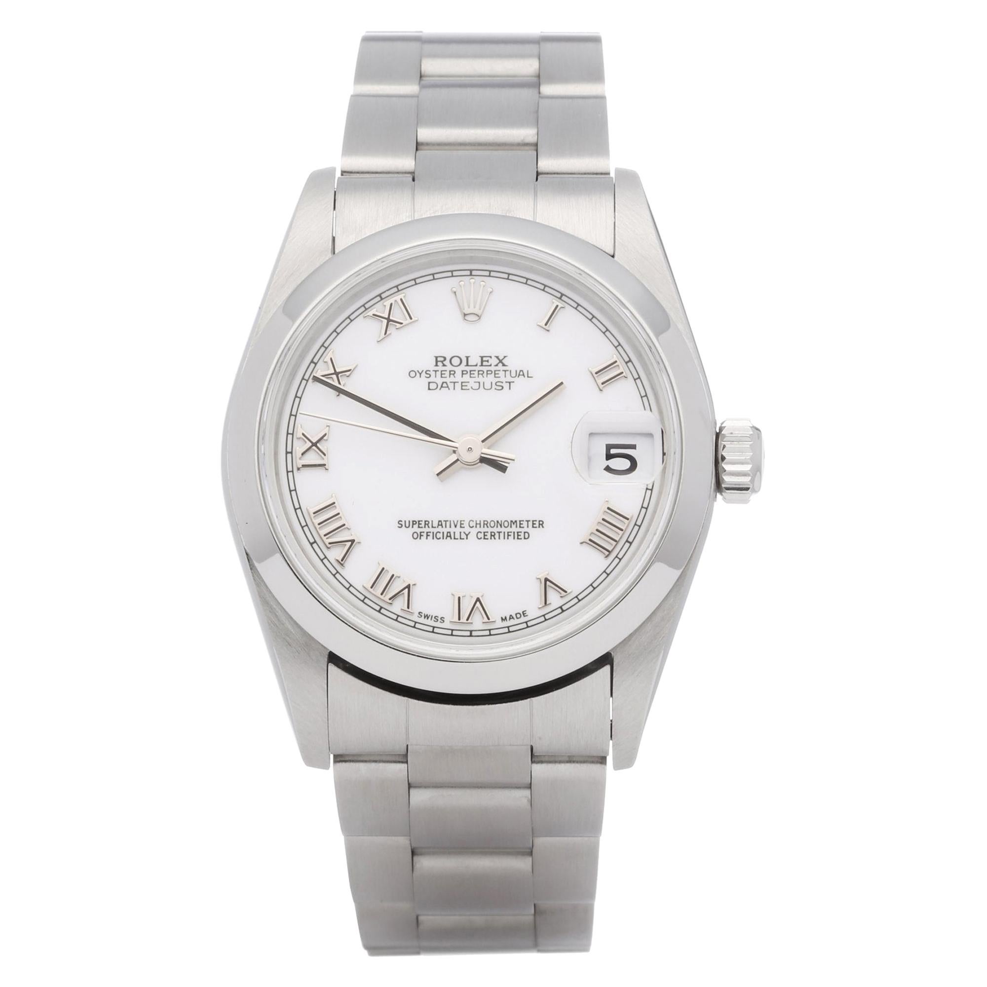 Rolex Datejust 31 78240 Ladies Stainless Steel Watch