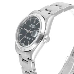 Rolex Datejust 31 Midsize Black Dial Stainless Steel Ladies Watch Oyster 78240