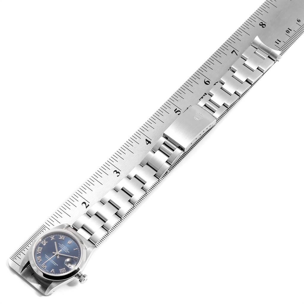 Rolex Datejust 31 Midsize Blue Dial Steel Ladies Watch 78240 4