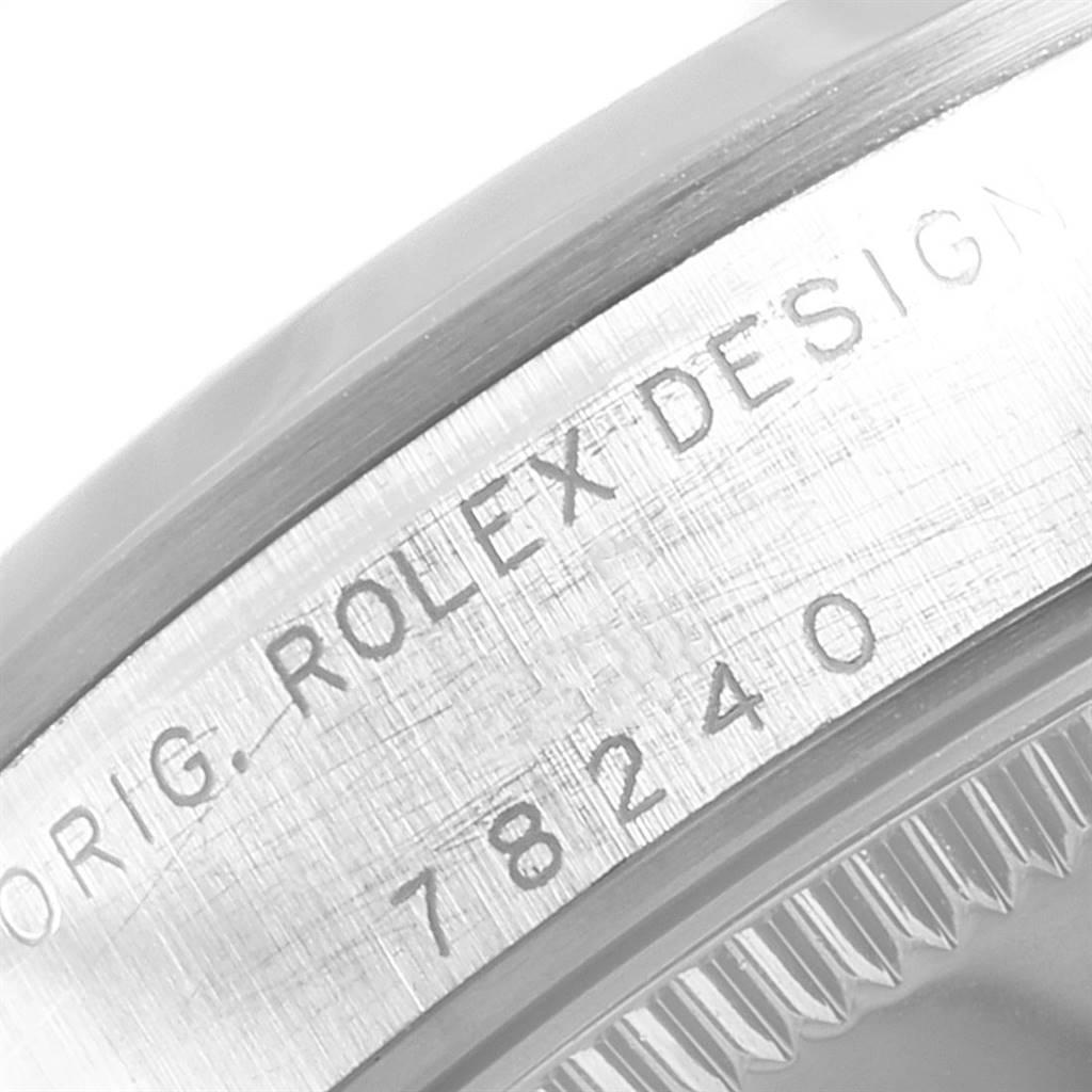 Women's Rolex Datejust 31 Midsize Blue Dial Steel Ladies Watch 78240