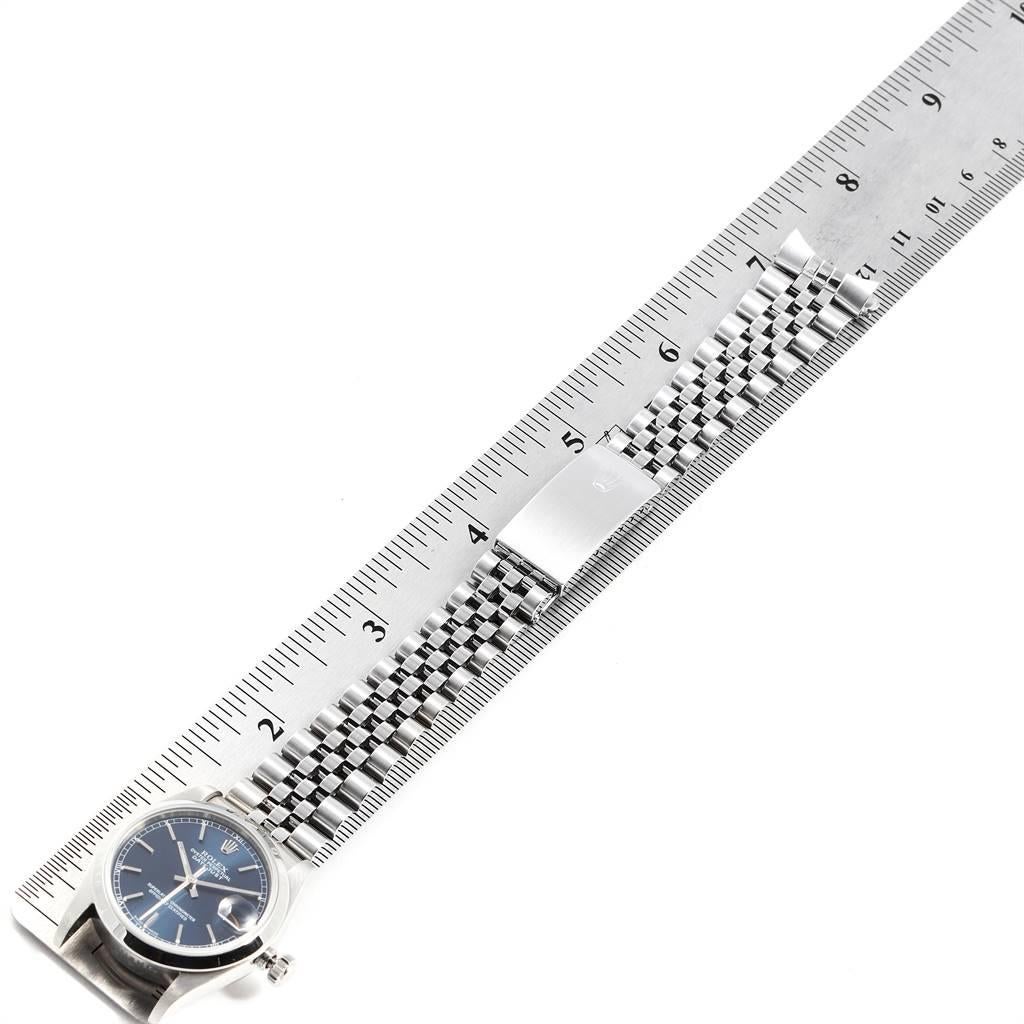 Rolex Datejust 31 Midsize Blue Dial Steel Ladies Watch 78240 5