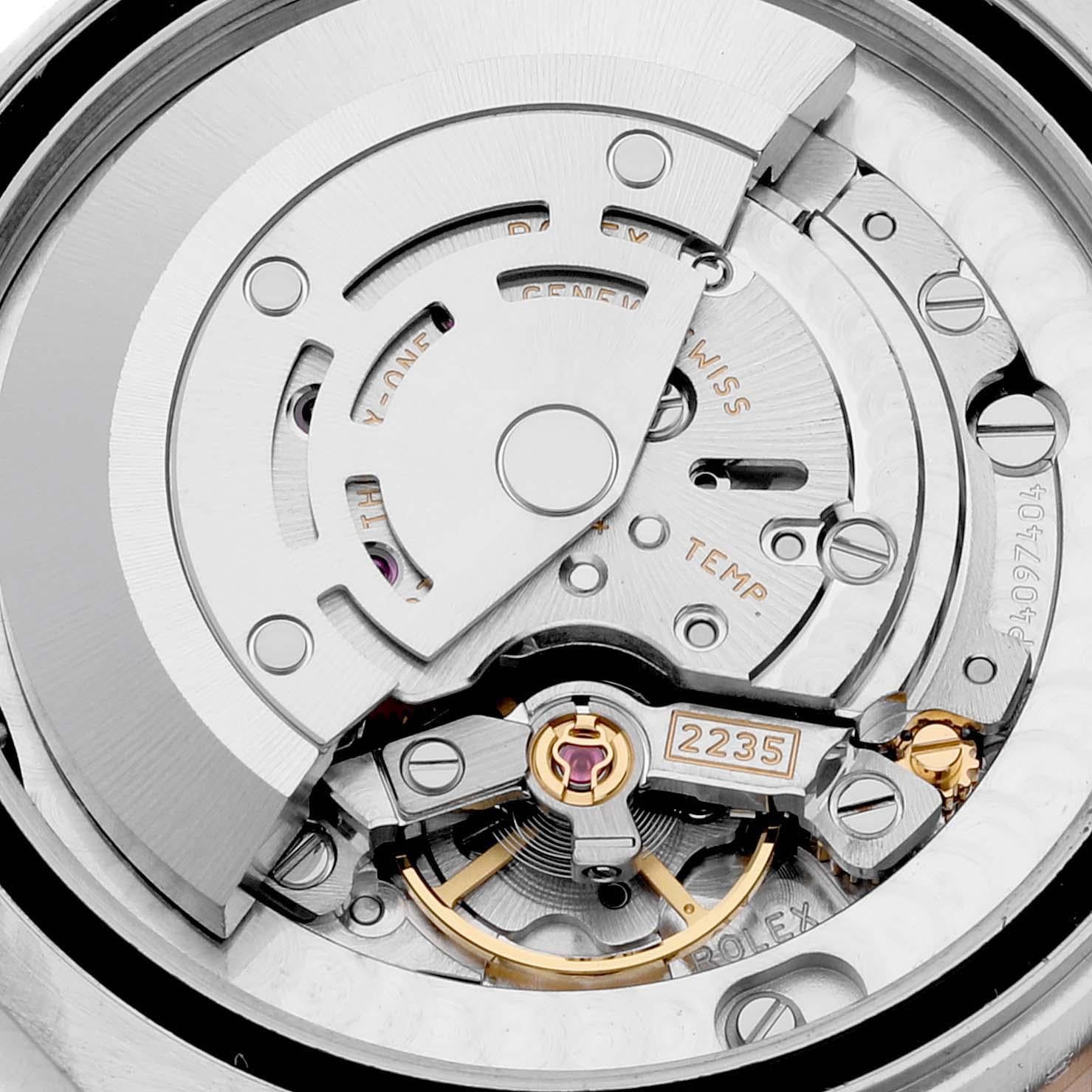 Rolex Datejust 31 Midsize Steel Everose Gold Chocolate Dial Diamond Watch 178341 6