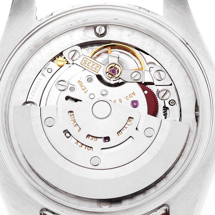 Rolex Datejust 31 Midsize Steel Everose Gold Diamond Watch 178341 Box Card 4