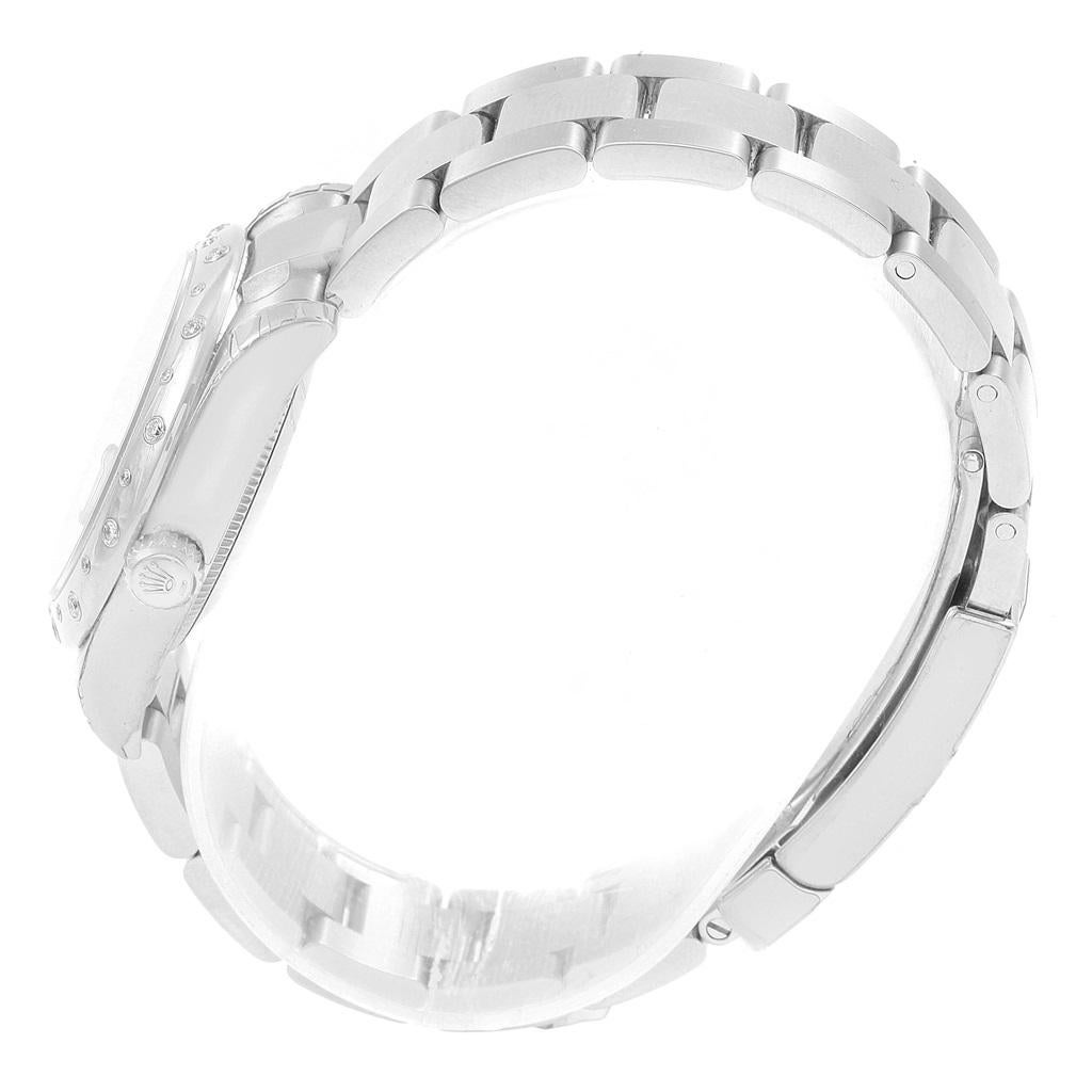 Rolex Datejust 31 Midsize Steel MOP Diamond Ladies Watch 178344 Unworn 5
