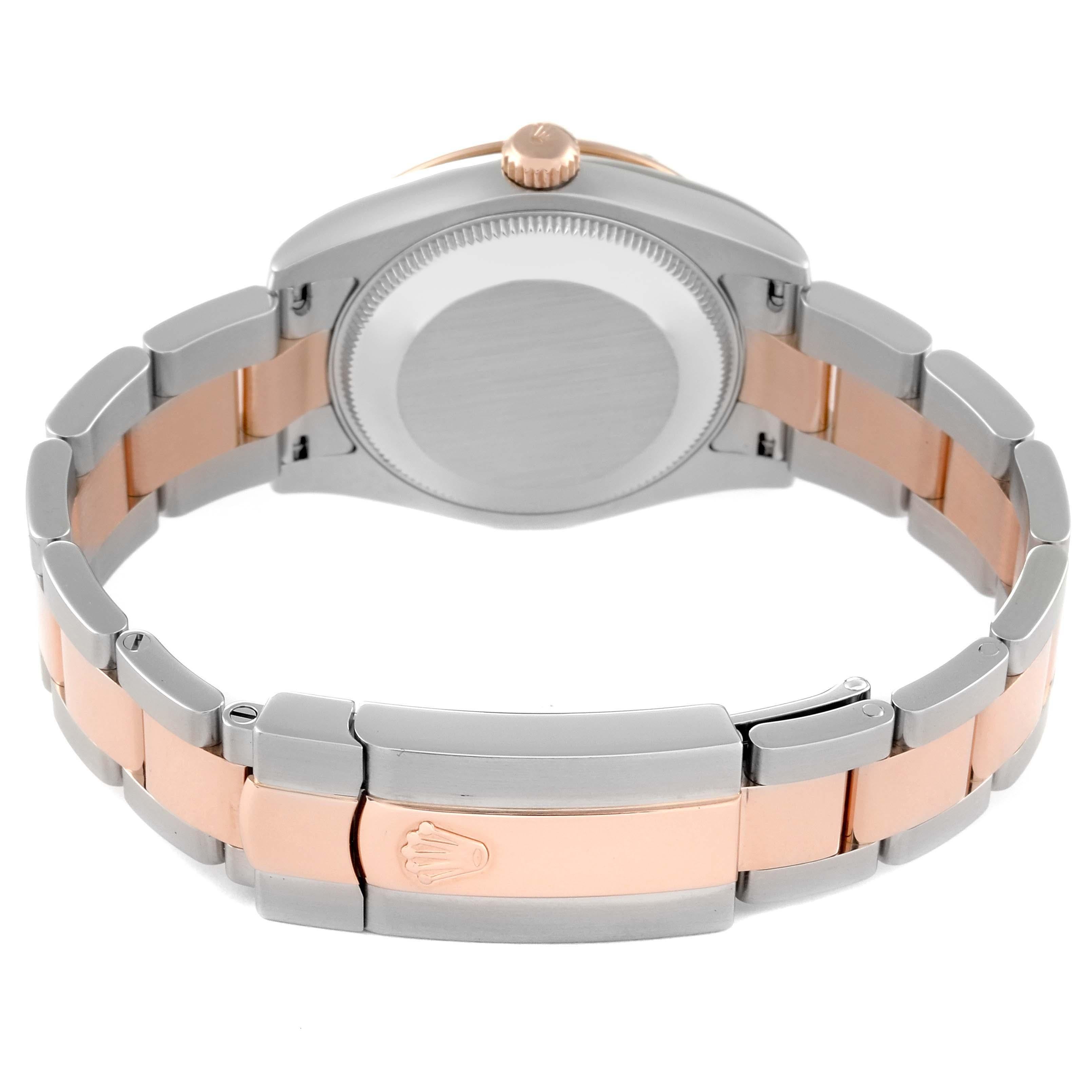 Rolex Datejust 31 Midsize Steel Rose Gold Diamond Ladies Watch 178341 5