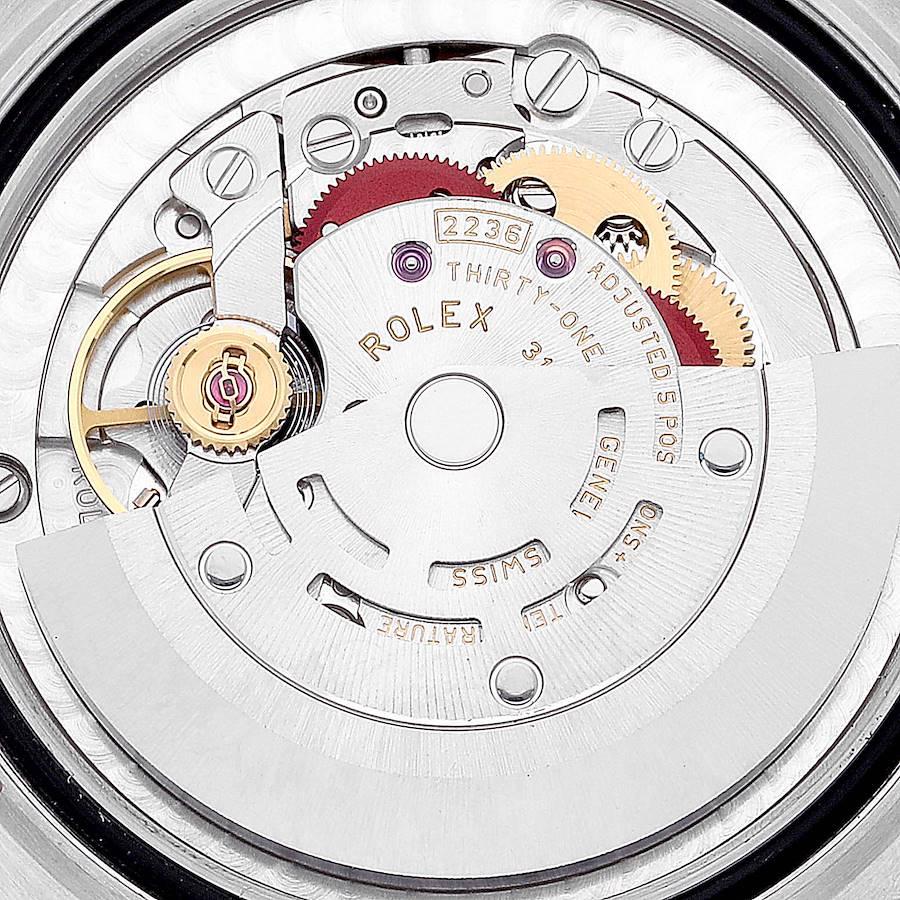 Rolex Datejust 31 Damenuhr aus Stahl und Roségold mit Diamanten 278271 in Karton im Angebot 5