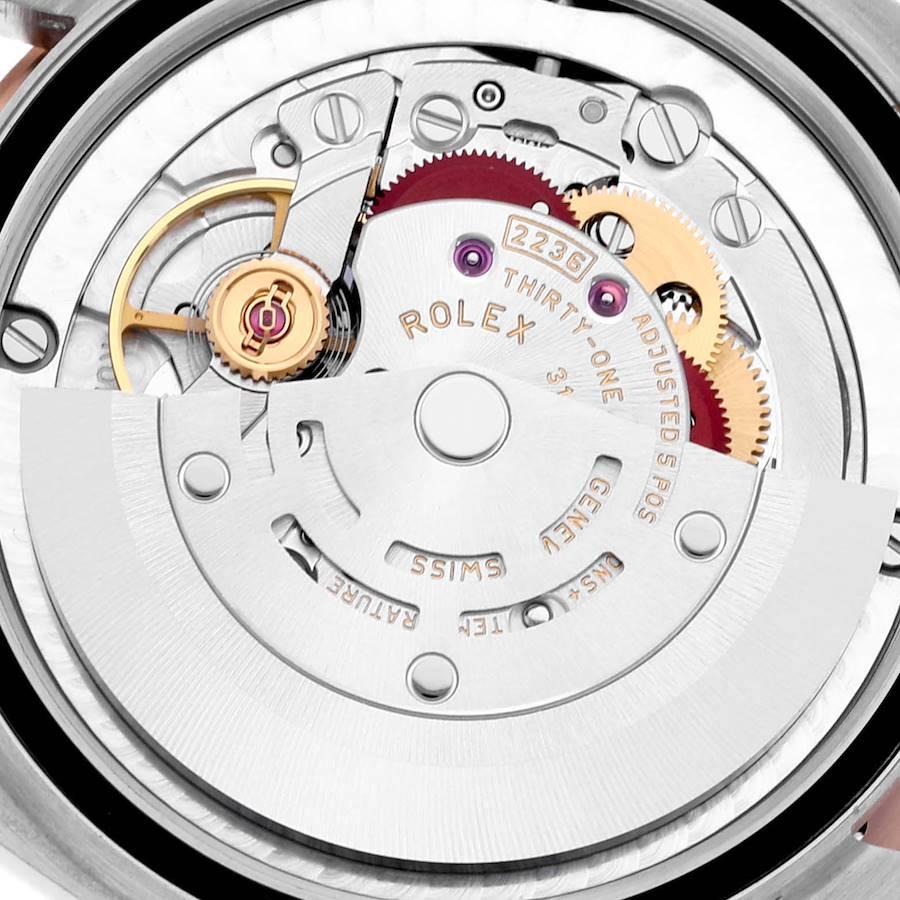 Rolex Datejust 31 Midsize Steel Rose Gold Diamond Ladies Watch 278341 Box Card 4