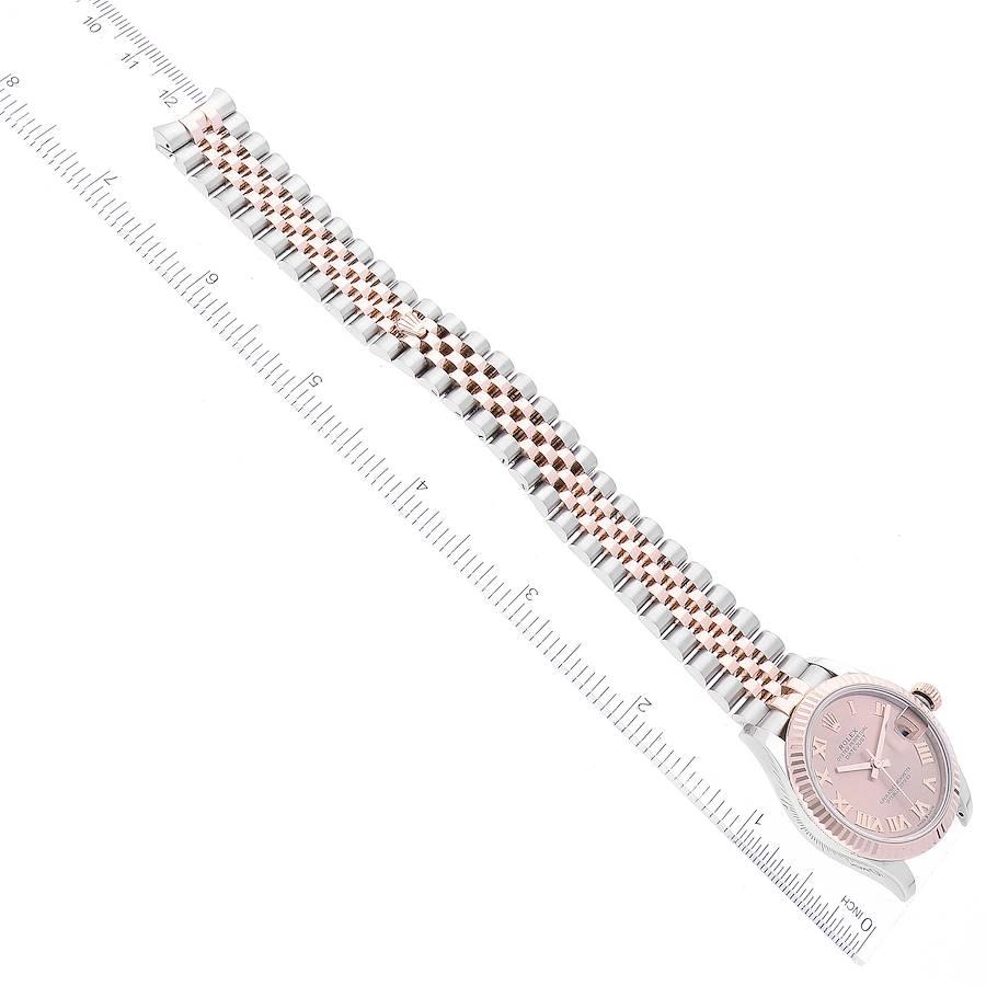 Rolex Datejust 31 Midsize Steel Rose Gold Rose Dial Ladies Watch 278271 3