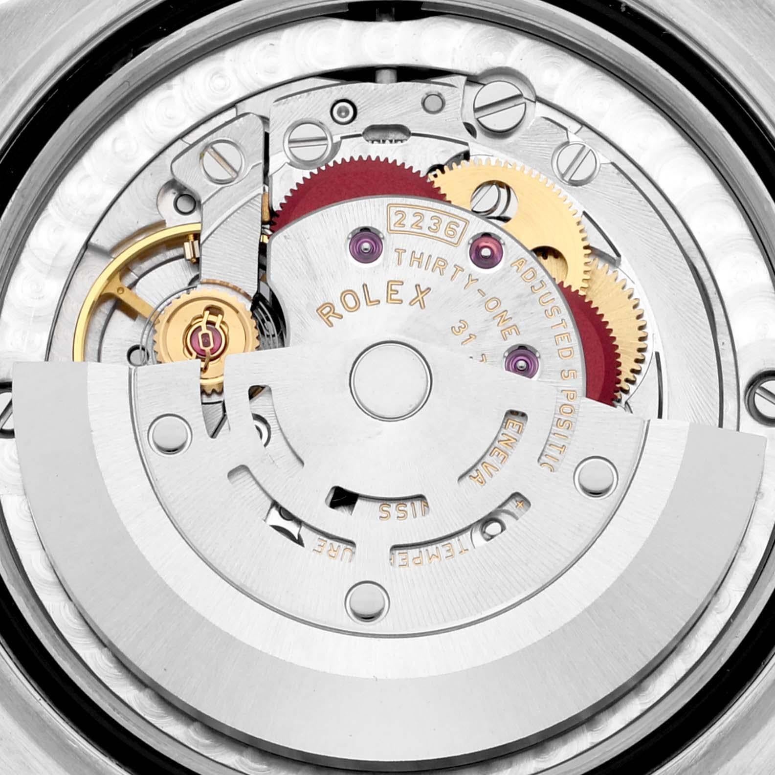 Rolex Montre Datejust 31 de taille moyenne en acier, or rose et cadran blanc, pour femmes 278271 4