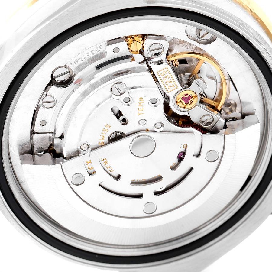 Rolex Datejust 31 Midsize Steel Yellow Gold Diamond Ladies Watch 178383 For Sale 3