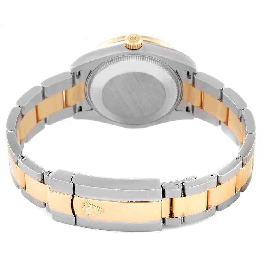 Rolex Datejust 31 Midsize Steel Yellow Gold Diamond Ladies Watch 178383 4