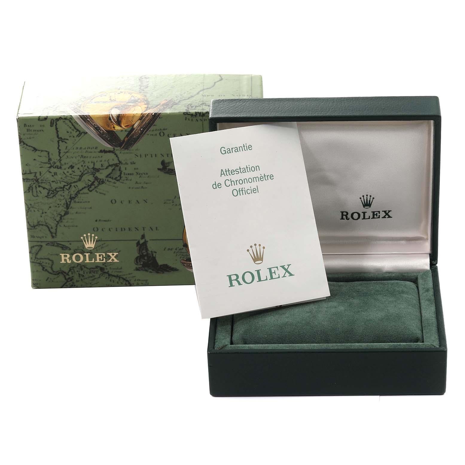Rolex Datejust 31 Midsize Tapestry Dial Steel Ladies Watch 78240 Box Papers Pour femmes en vente