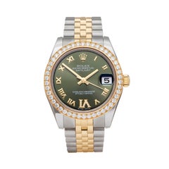Rolex Datejust 31 Stainless Steel and 18K Yellow Gold 178383 Wristwatch