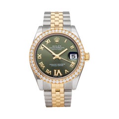 Rolex Datejust 31 Stainless Steel and 18 Karat Yellow Gold 178383 Wristwatch