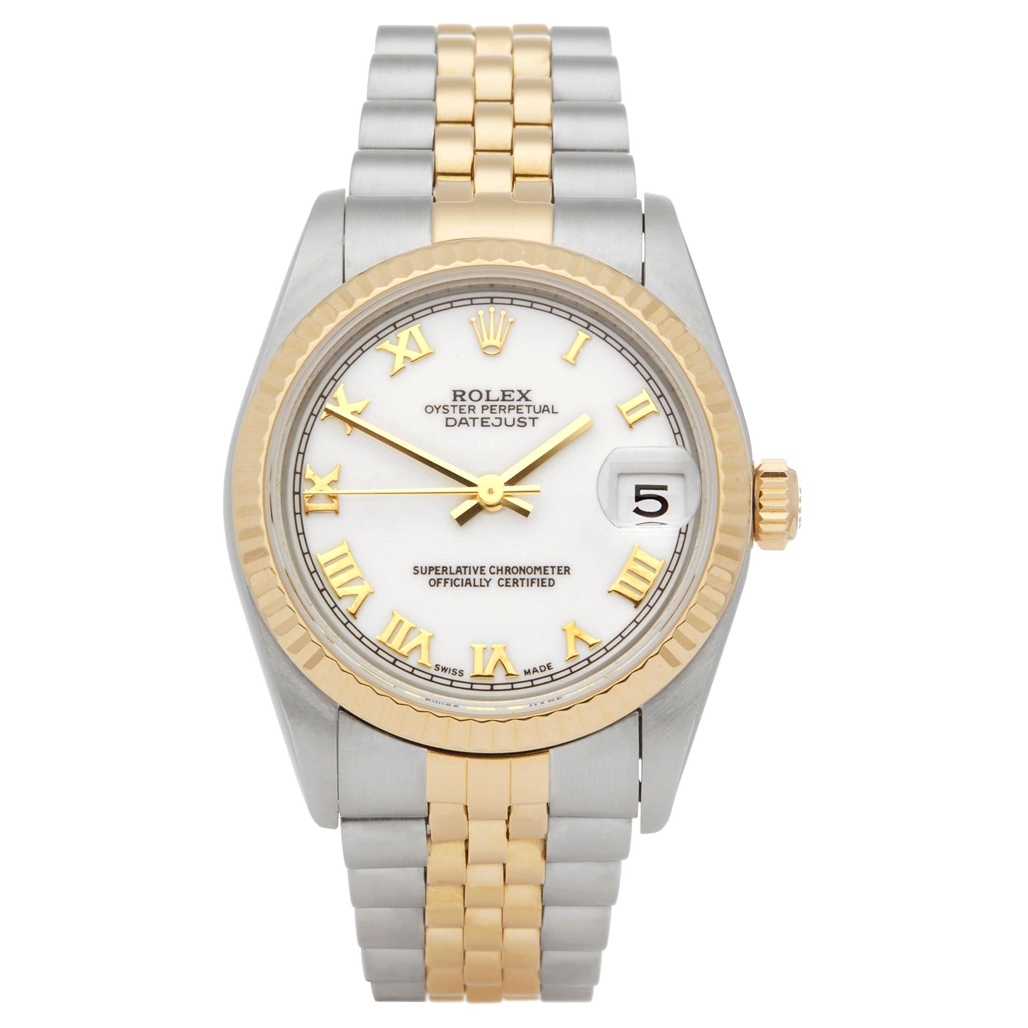 Rolex Datejust 31 Stainless Steel and Yellow Gold 78273