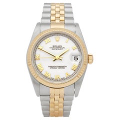 Used Rolex Datejust 31 Stainless Steel and Yellow Gold 78273