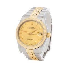 Rolex DateJust 31 Stainless Steel and Yellow Gold 68273