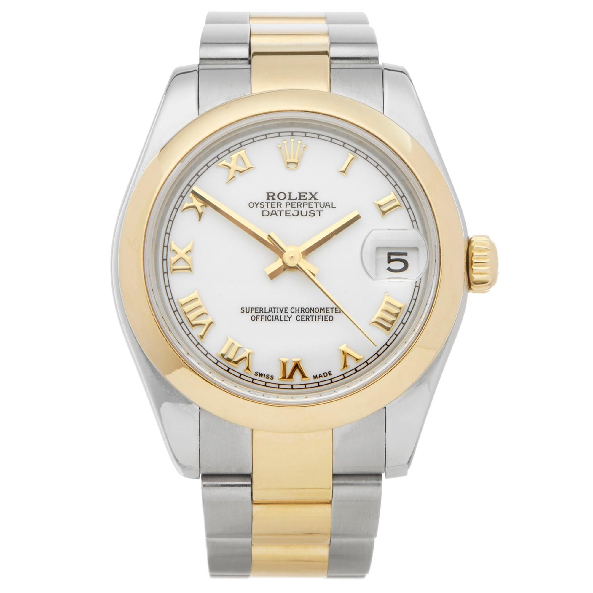 Rolex Datejust 31 Steel and Yellow Gold 178243