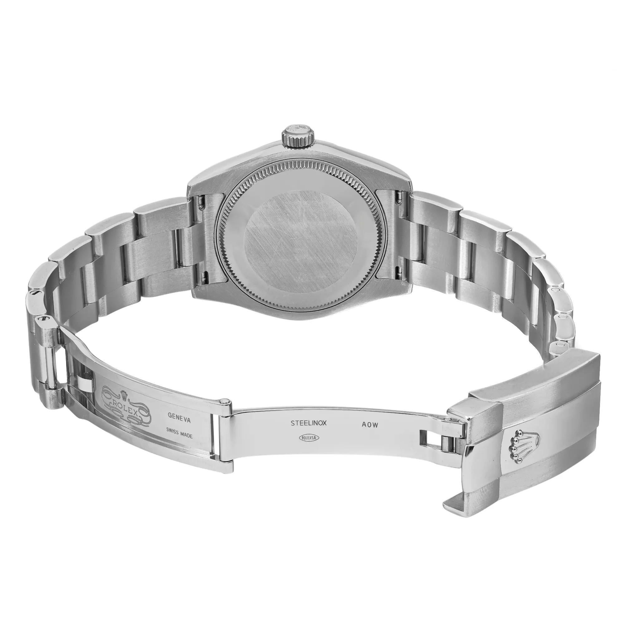 Rolex Datejust 31 Steel Black Roman Dial Automatic Midsize Watch 178240 2