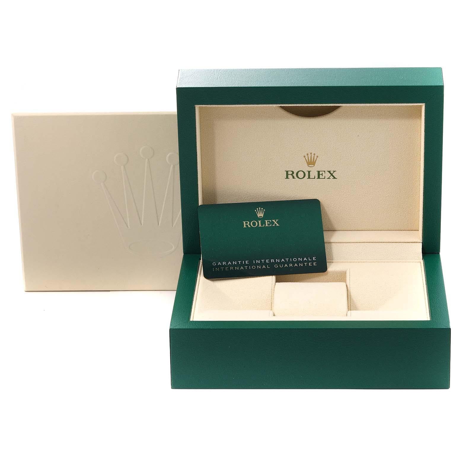 Rolex Datejust 31 Steel White Gold Diamond Ladies Watch 278384 Box Card For Sale 8