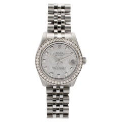 Rolex Datejust 31MM 178384 Meteorite Diamond Dial & Bezel Stainless Steel Watch
