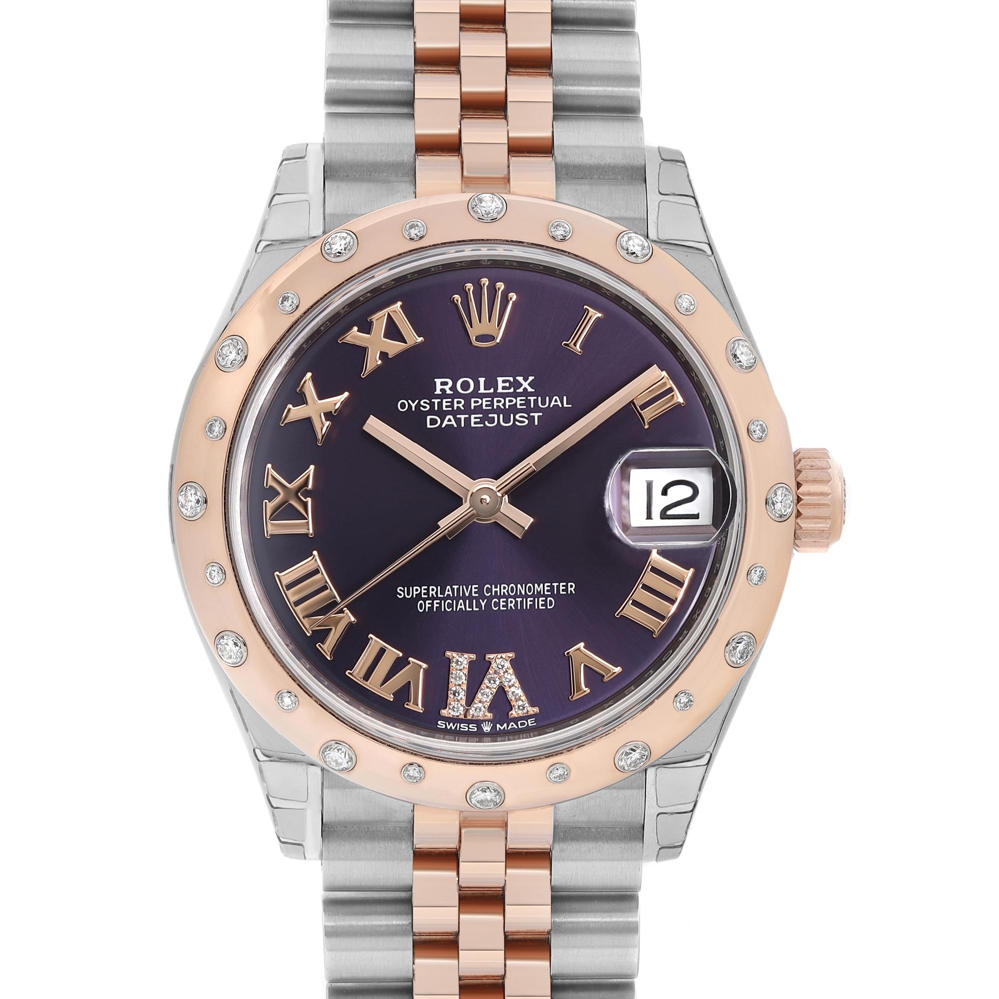 Watch has all stickers including the barcode except back case stickers.  It comes with an Original Box but No papers are included. Comes with an authenticity card. Covered by a 5-year warranty.

Brand: Rolex  Type: Wristwatch  Department: Women 