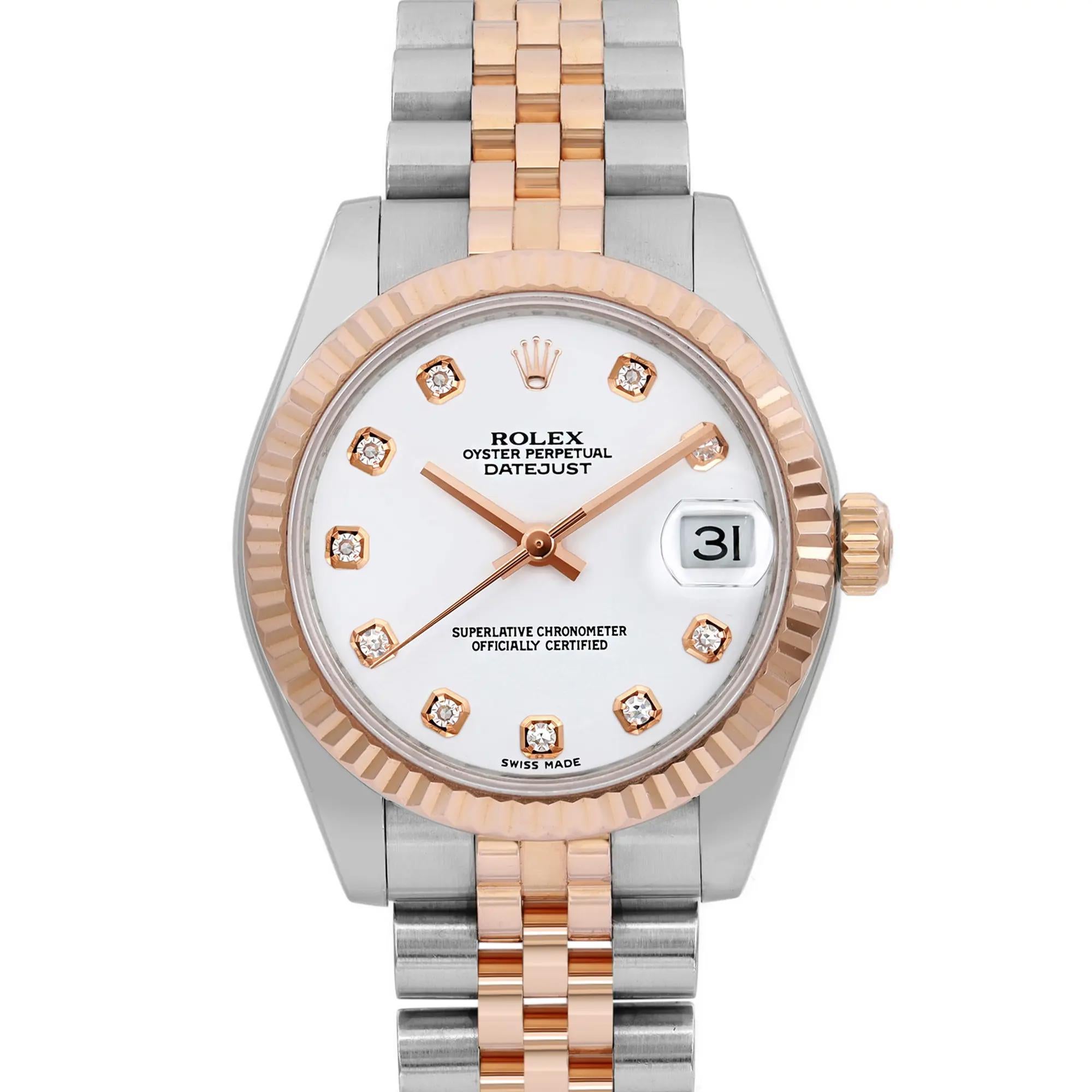 Usato in ottime condizioni. Viene fornito con scatola e documenti.

Informazioni generali
Marchio: Rolex
Modello: Datejust
Model No.: 178271
Paese/Regione di produzione: Svizzera
Stile: Lusso
Anno di produzione: 2008
Vintage: No
Personalizzato: