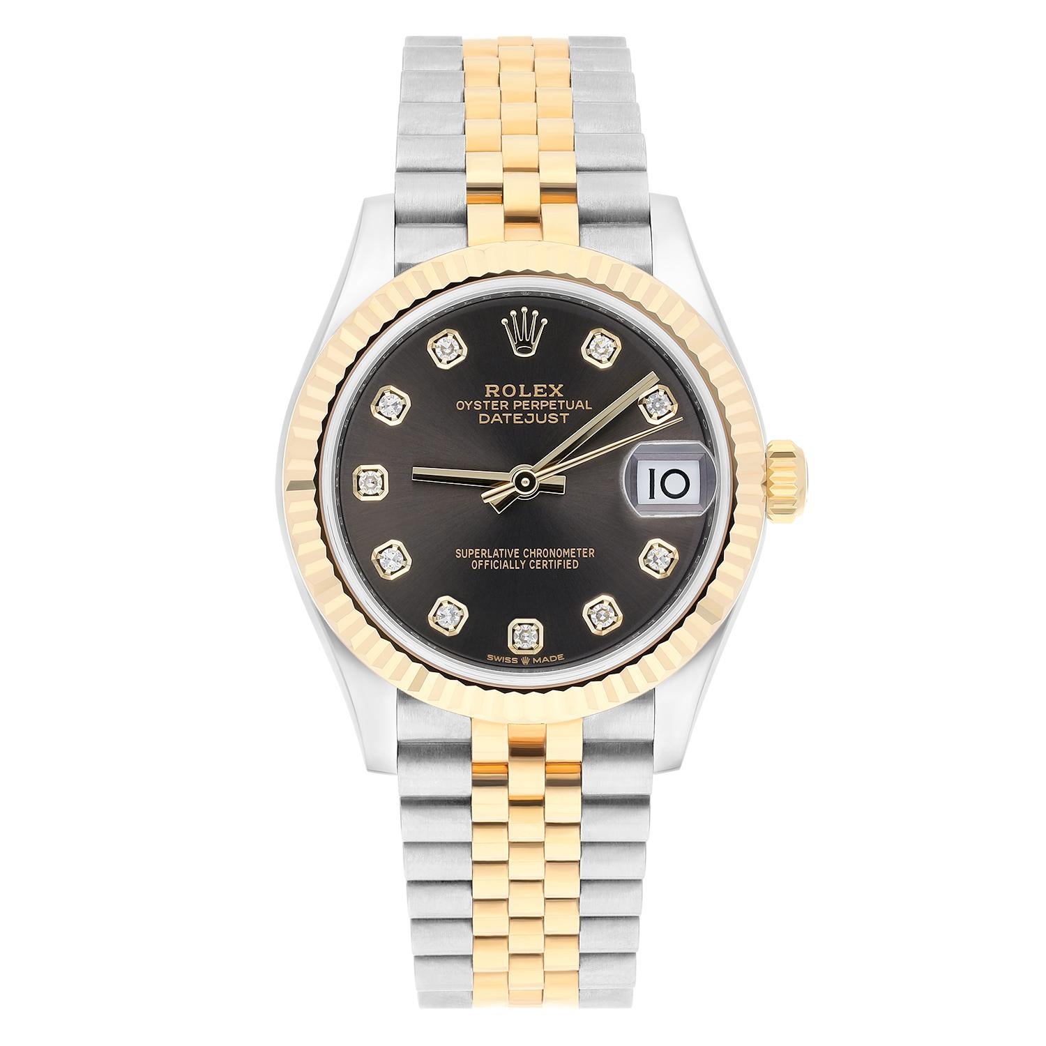 This watch has been professionally polished and does not have any visible scratches or blemishes. It is a genuine Rolex which has been inspected to verify authenticity. Manufacturer's warranty is valid until January 2026.


Sale comes with Rolex box