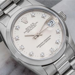 Rolex Datejust 31MM Diamond Dial Platinum 68246