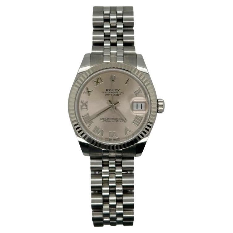 Rolex Datejust 31mm Jubilee Silver Roman Numeral Dial Ref. 178274
