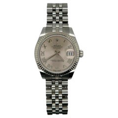 Rolex Datejust 31mm Jubilee Silver Roman Numeral Dial Ref. 178274