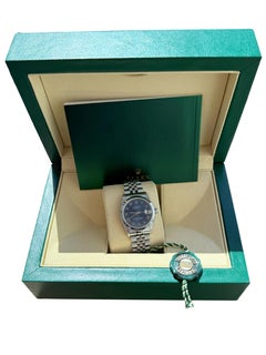 Rolex Datejust 31mm Midsize Blue Roman Dial Steel Jubilee Ladies Watch 78240