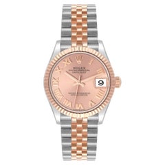 Rolex Datejust 31mm Midsize Ladies Steel Gold Two-Tone Jubilee Pink Dial 278271