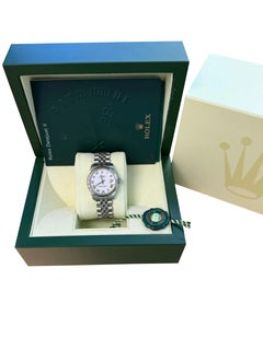 Rolex Datejust 31mm Oyster Perpetual Gold/Steel White Dial Ladies Watch 178274