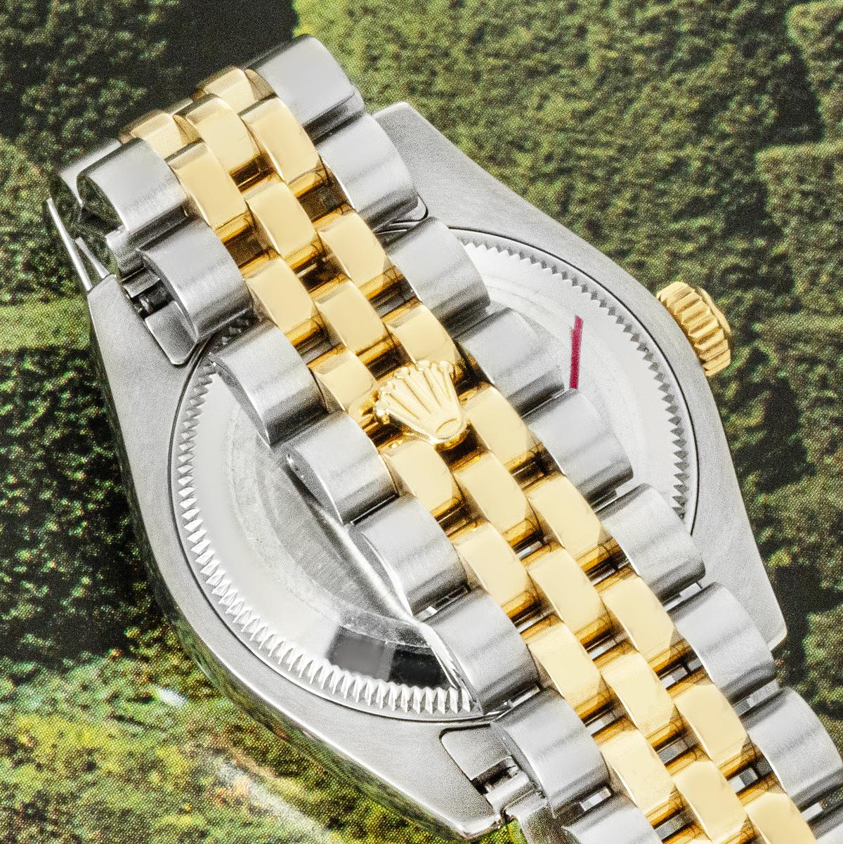 Rolex Datejust 31mm Steel & Yellow Gold 178273 Roman Numerals For Sale 1