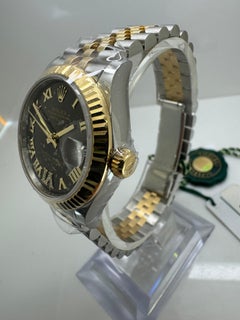 Rolex Datejust 31mm Steel & Yellow Gold – Dark Grey VI Diamond Dial – 2024 – Ref