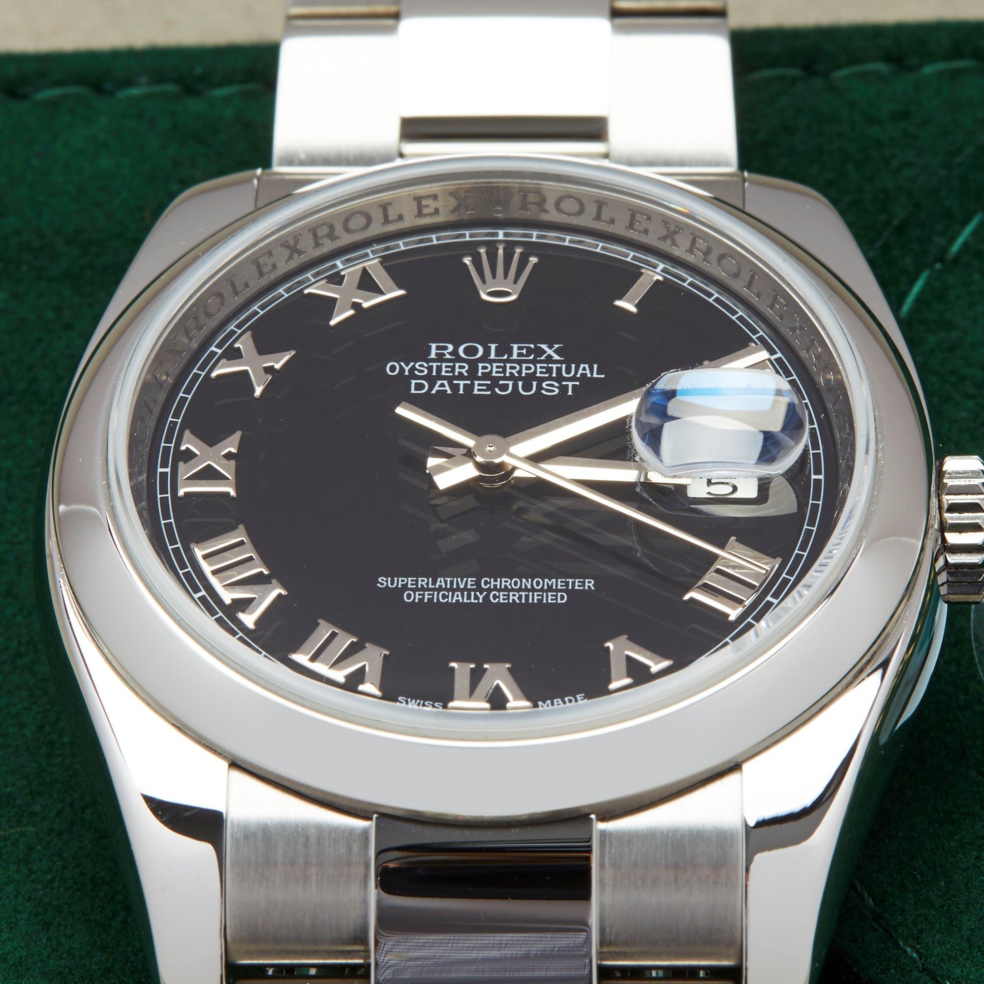 Rolex Datejust 36 116200 Men's Stainless Steel Watch 1