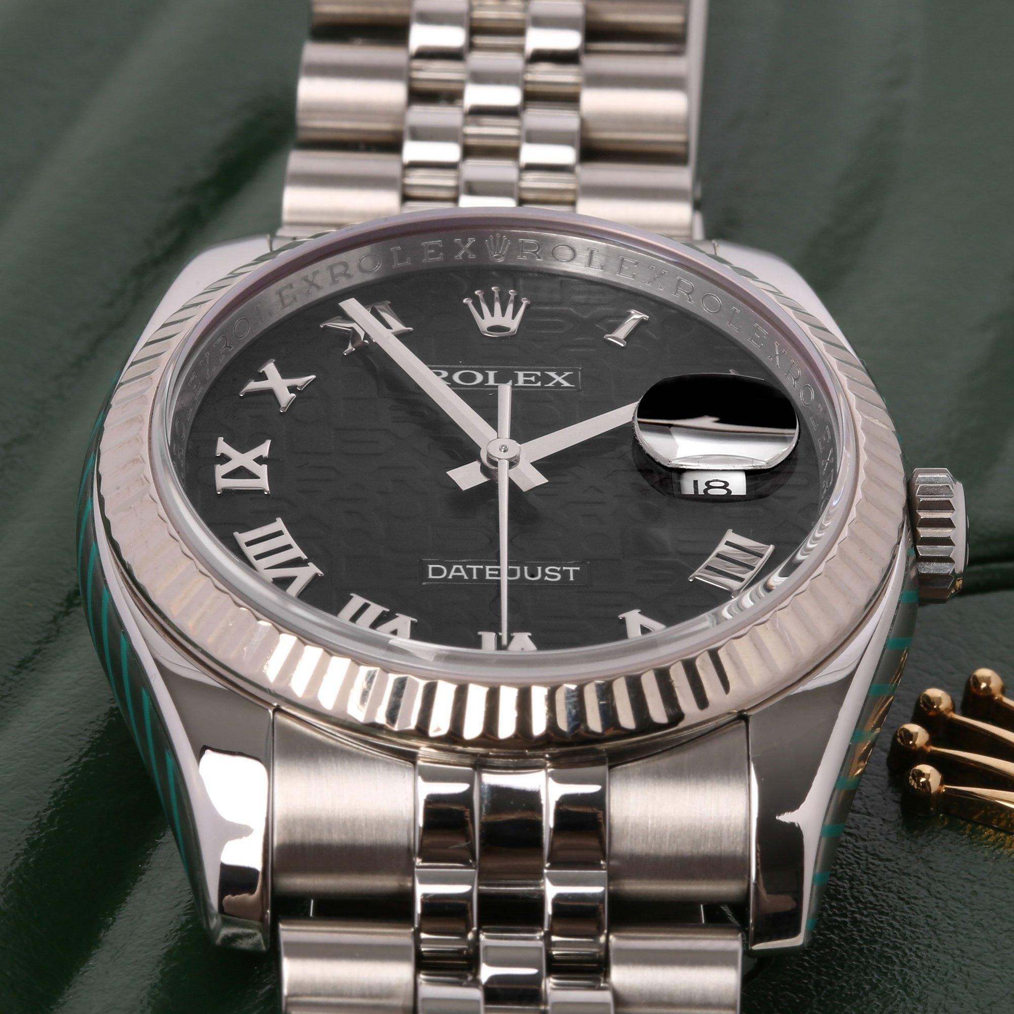 Rolex Datejust 36 116234 Men's Stainless Steel Jubilee Dial Watch 2