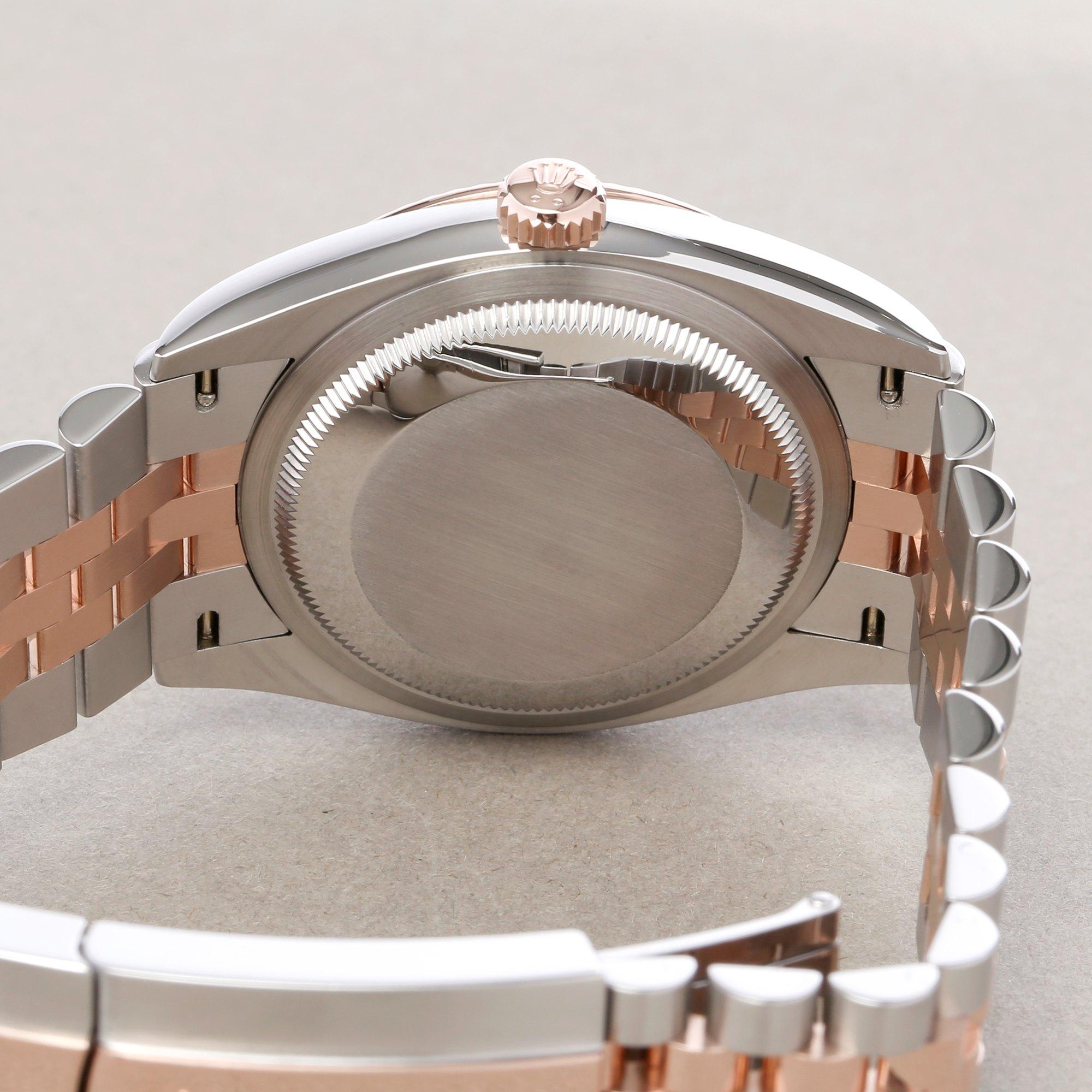 Rolex Datejust 36 126231 Unisex Rose Gold & Stainless Steel Watch 1