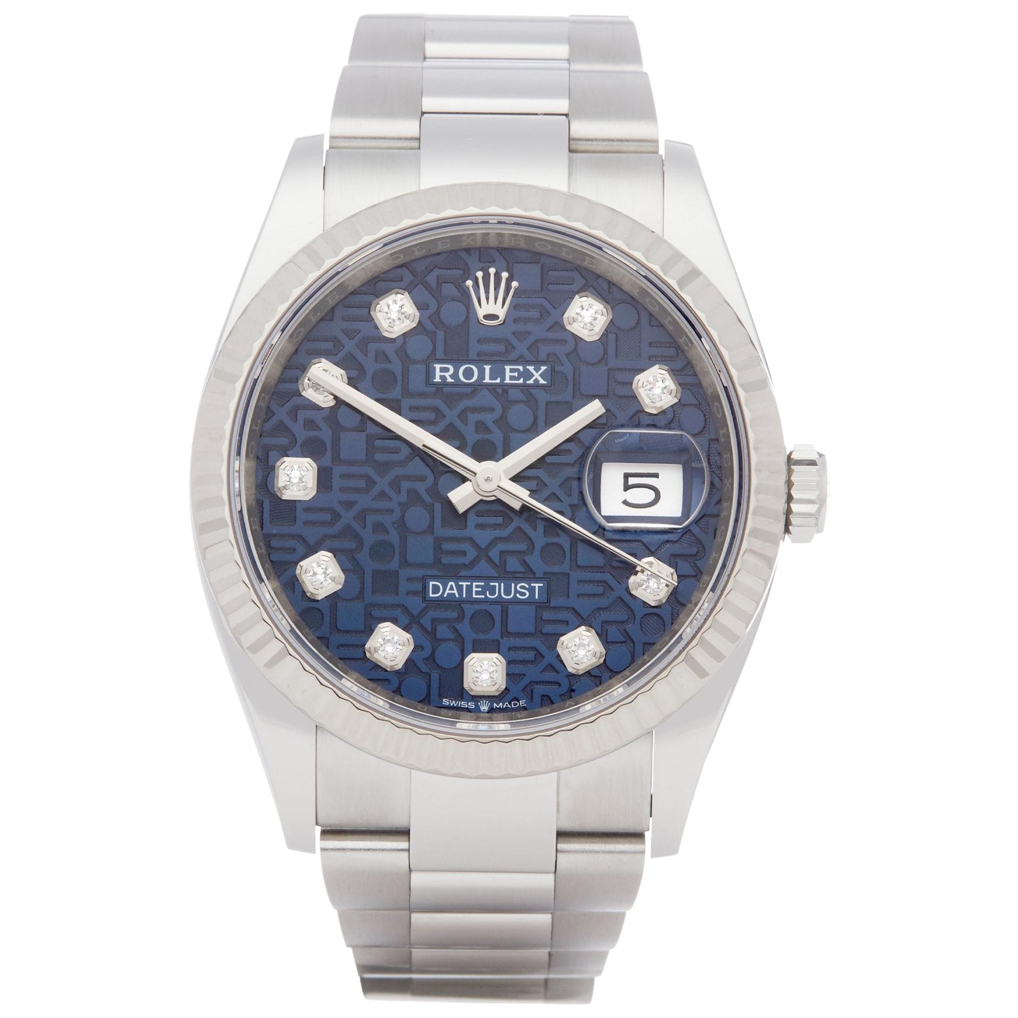 Rolex Datejust 36 126234 Unisex Stainless Steel Watch