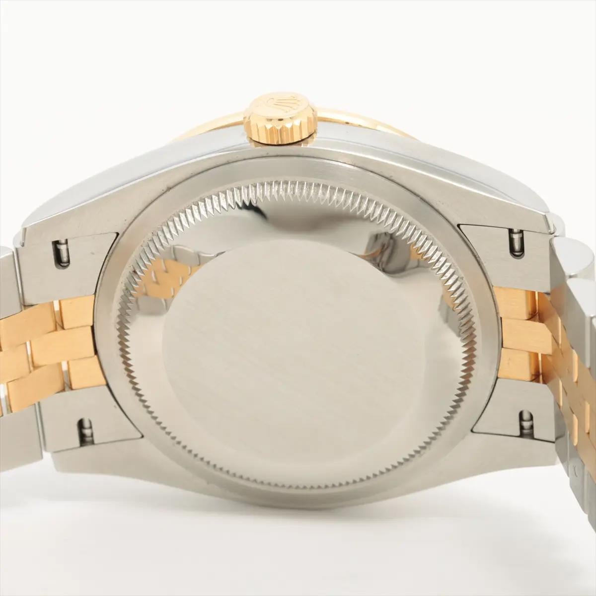 Rolex Datejust 36 126283RBR Factory Diamant-Lünette & Champagner-Zifferblatt Box Papiere im Angebot 5