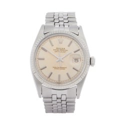 Vintage Rolex Datejust 36 1601 Men Stainless Steel 0 Watch
