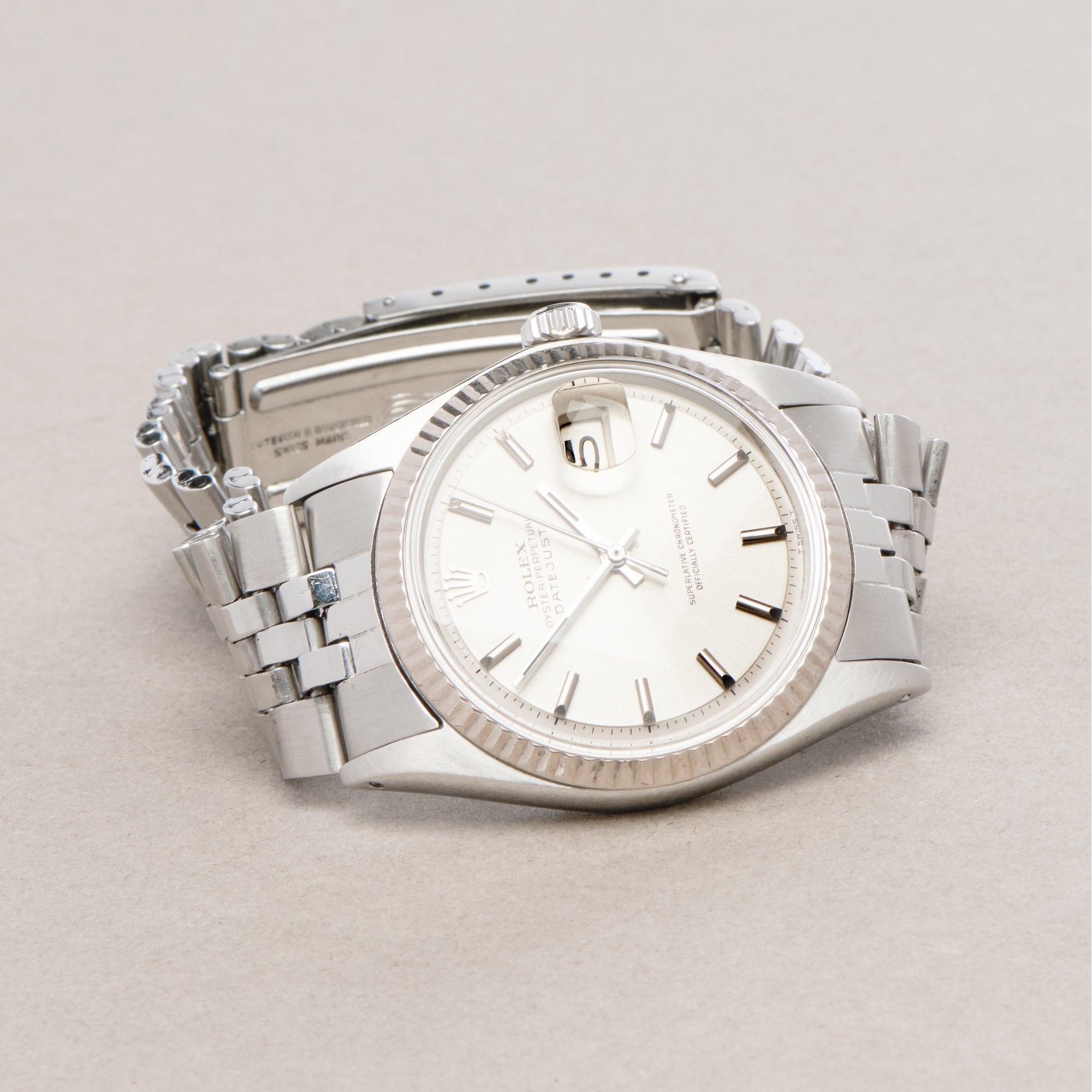 Rolex Datejust 36 1601 Men White Gold & Stainless Steel 0 Watch 1