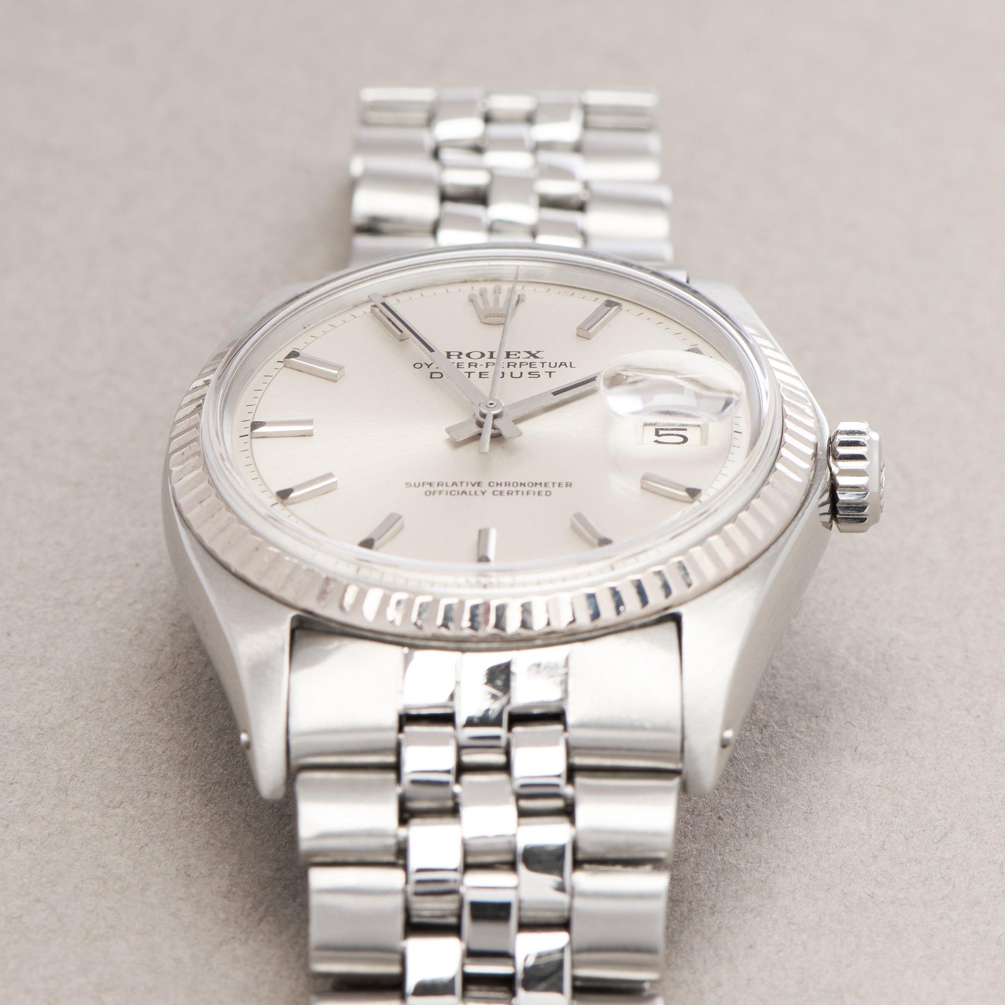 Rolex Datejust 36 1601 Men White Gold & Stainless Steel 0 Watch 4