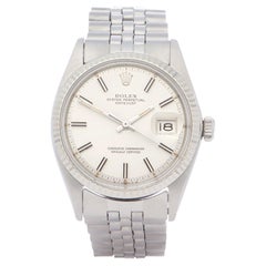 Rolex Datejust 36 1601 Men White Gold & Stainless Steel 0 Watch