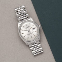 Rolex Datejust 36 1601 Herrenuhr aus Weißgold und Edelstahl