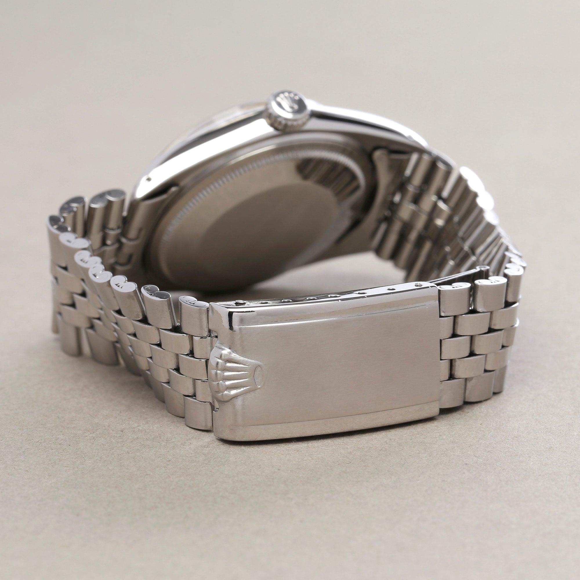 Rolex Datejust 36 1601 Men White Gold & Stainless Steel Watch 3